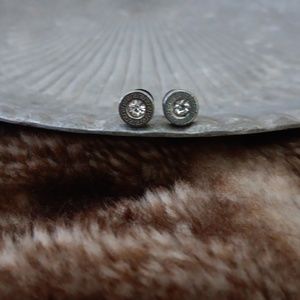 Silver Diamond 💎 Earrings